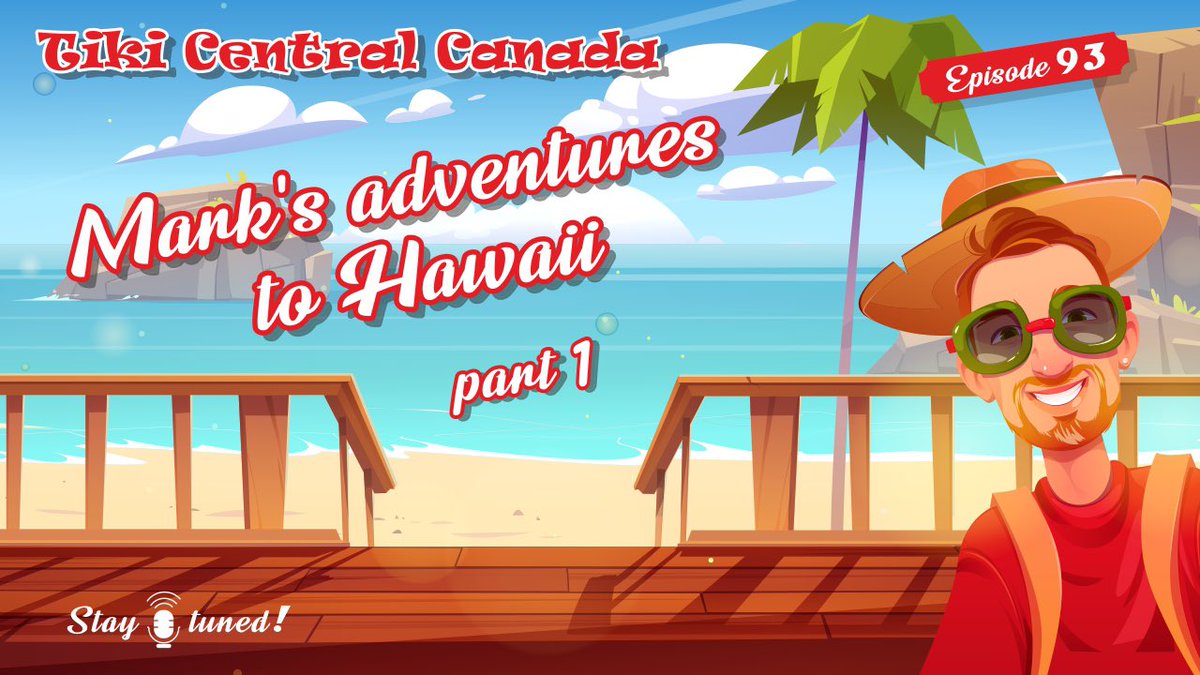 tikicentralCDN's tweet photo. Happy Monday! We’ve got a fun week planned for you, Tiki lovers!🥂 We are starting the week off with a toaster for Mark's Adventures - Hawaii Trip!🏝️We’ll be discussing some cocktails Mark had on his trip such as the Sand and Sea from Rumfire Bar and a High Maka Mai Tai.🍹PART1 https://t.co/ml6R0WPpCf