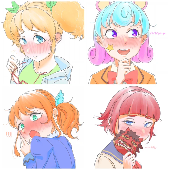ポップキャラ照れさせたいにお付き合いいただきありがとうございました 
