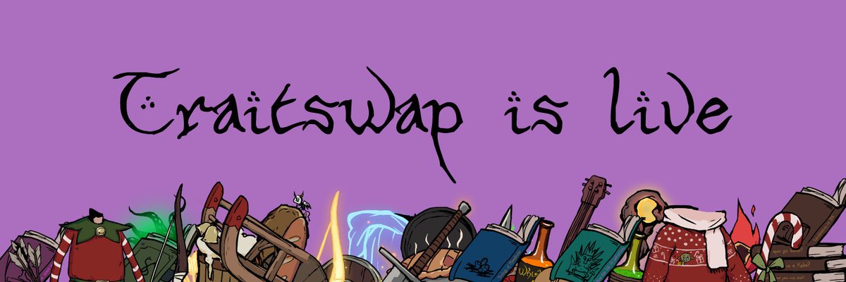 What is #traitswap?
This new feature allows holders to customize their NFTs with a variety of different traits, giving them the ability to become a co-creator of their own NFT. The Trait Swap feature works by allowing users to select certain traits and “swap” them with another🔄