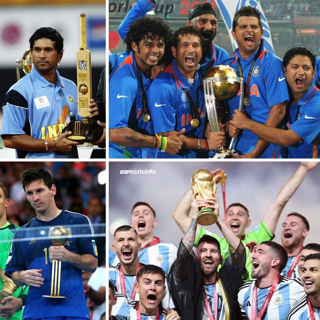 sunnsky's tweet photo. Jersey No 10 🇦🇷🇮🇳🐐🐐no debate
It's not a co-incidence 
It was meant to be 😇
#leomessi #Messi𓃵 #FIFAWorldCup #ArgentinaVsFrance
#Mbappe #WorldCupFinal #SachinTendulkar #Ronaldo #Argentina #tendulkar #WorldCup #GoogleForIndia #espncricinfo #LionelMessi𓃵 #ViratKohli𓃵 #Sachin𓃵 https://t.co/4kdfJaUCtH