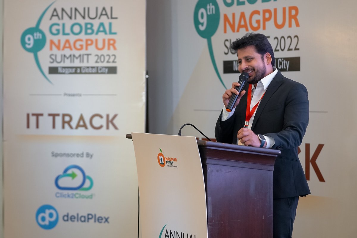 click2cloudinc's tweet photo. Sneak peek of The Global Nagpur Summit 2022!
It was an honor to witness this #grandsummit, which comprised #impactfulpresentations, #insightfulpaneldiscussions, and #inspiringkeynotes from the #greatpillars of #Nagpur.
@TWIT2PM @ShirpurkarRupal @nagpurfirst @IIMNagpurIndia https://t.co/Rj69MpsMez