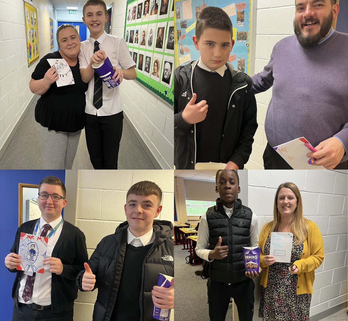 RoystonYouthAct's tweet image. We are so proud of our pupils from @springburnacad who worked hard on their Act of Kindness session. They made cards for the staff who have helped them through the years and gave them a chocolate to say thank you! Brilliant work boys 👏🏻