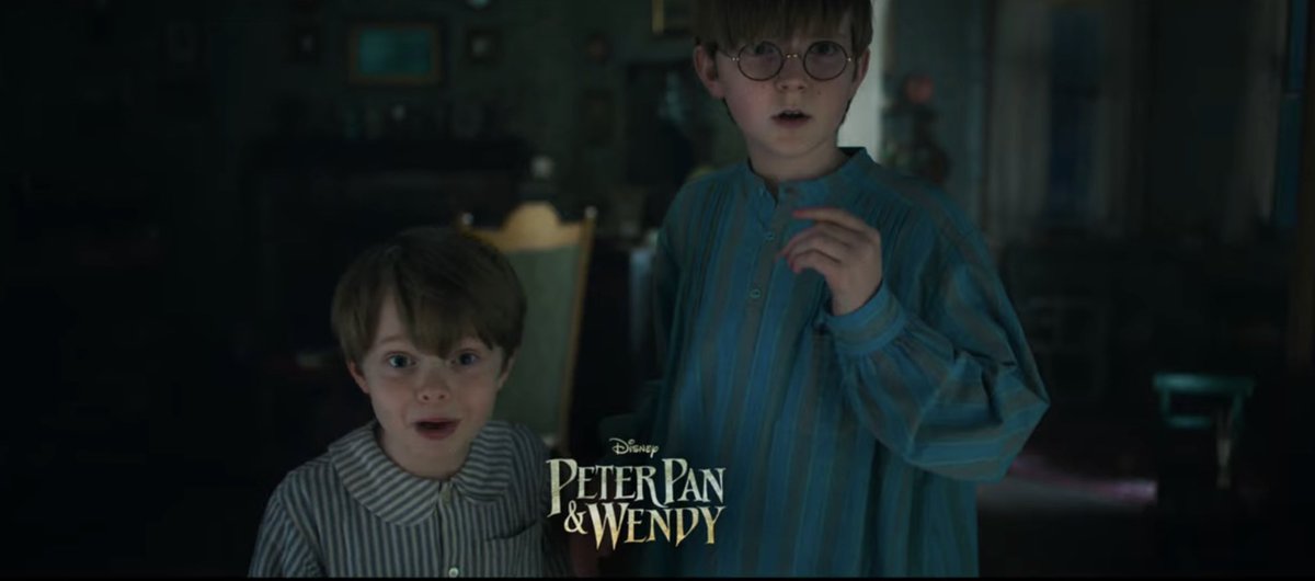 DiscussingFilm's tweet photo. First look at Disney’s live-action ‘PETER PAN &amp; WENDY’.

The cast includes Alexander Molony, Ever Anderson, Jude Law, Yara Shahidi, Alan Tudyk, and Jim Gaffigan https://t.co/hTRMM2pV6D