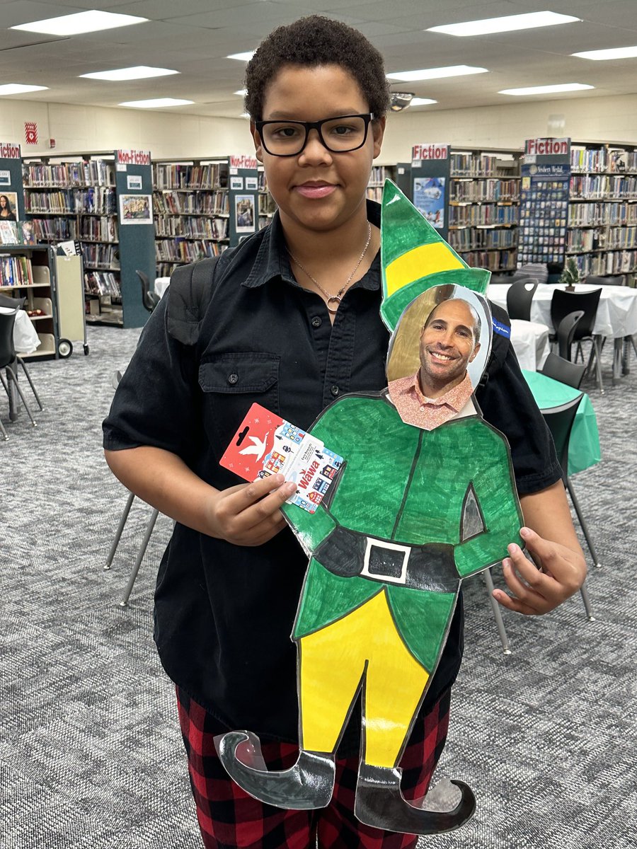Davier found Mr. Toddings the Elf today and received a WaWa gift card. Congratulations Davier!