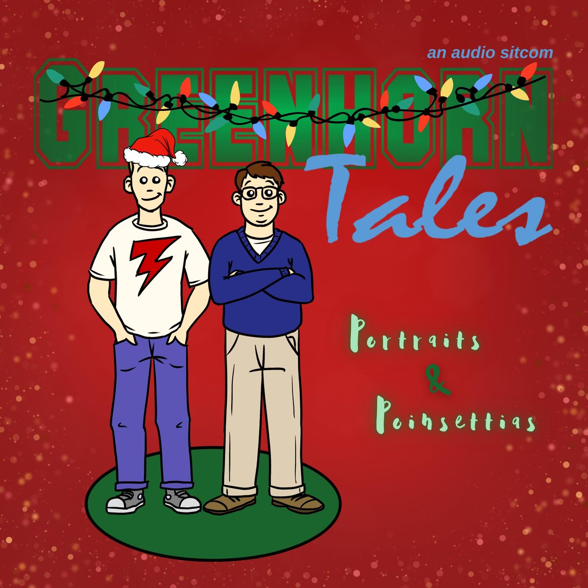 And it's out now! You can listen for free on Dramafy, our website, or the podcast app of your choice!

"Portraits and Poinsettias"

We hope you enjoy this little gift from us and if you enjoy it, please share it with a friend!

Merry Christmas!

greenhorntales.com/2022/12/bonus-…