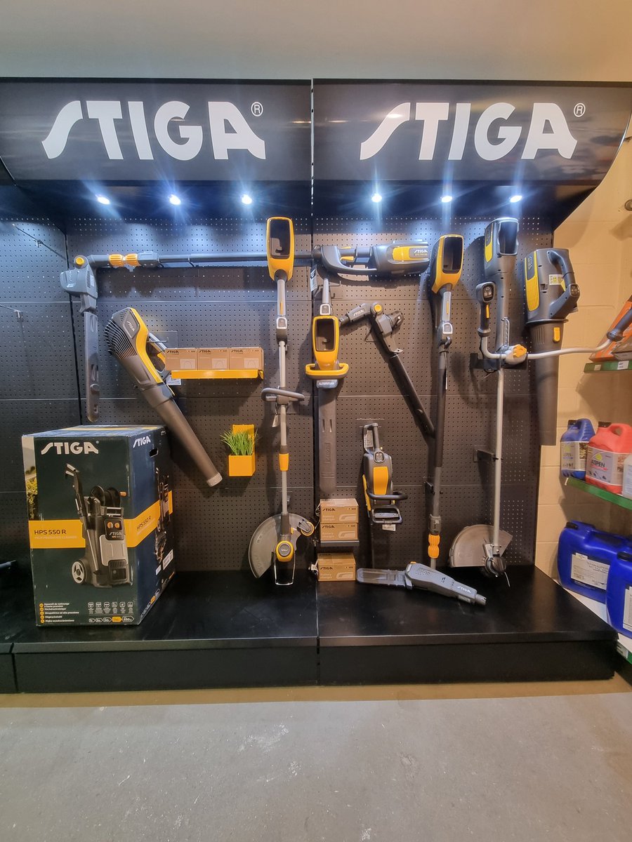 We are delighted to be stockists for the Stiga range of battery products. One battery fits all hand held machines. #lastminutegifts #xmasgift #Xmas #stiga #battery