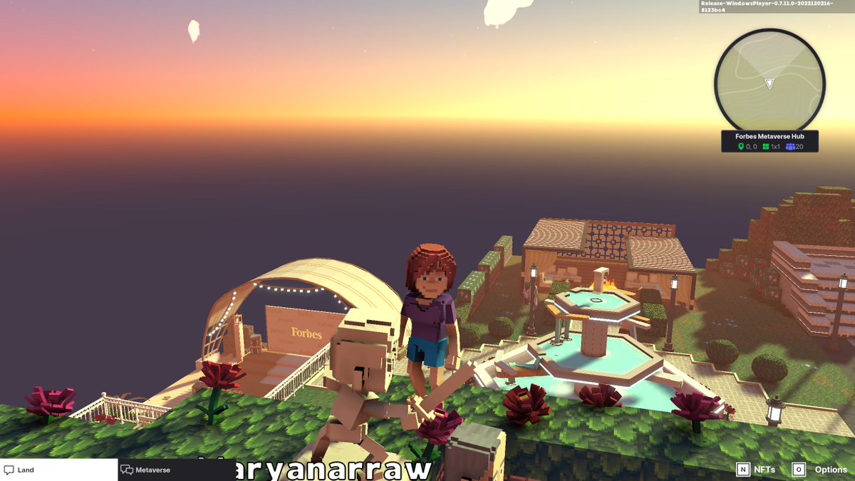 Faya______'s tweet photo. @TheSandboxGame @Forbes @polygonalmind In the @Forbes Metaverse Hub! Check my screenshot below 🎈👇 https://t.co/XZNGra5ZvK