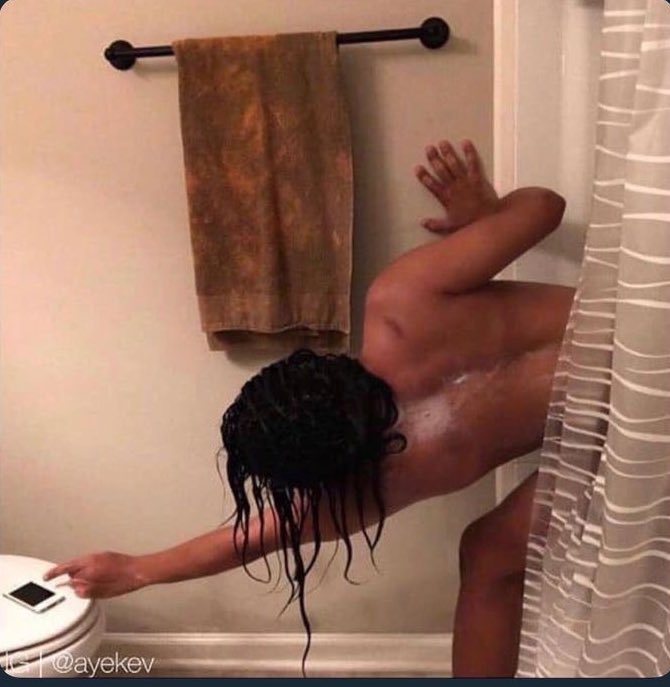 Me when the wrong song comes on in the shower 😂🧖🏼‍♀️