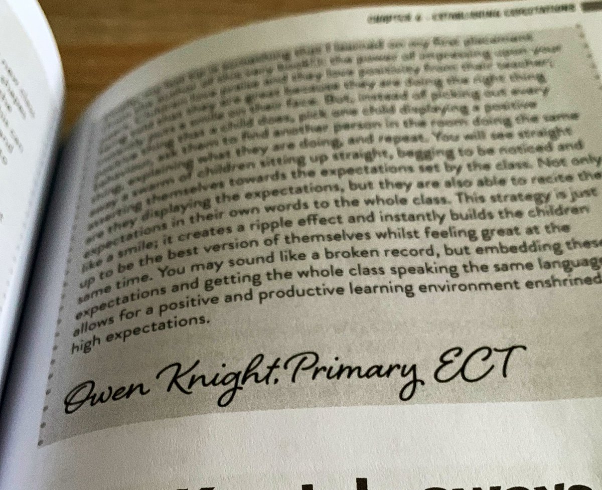 MrKnight__'s tweet photo. Well this was an exciting early Christmas present to receive in the post! Absolute privilege to see my contribution in a book by someone who I’ve so much appreciation for. You have shaped me into the teacher I am today @MrTs_NQTs - can’t wait to read and share! 🎄📖 https://t.co/6mRJa0kvD1