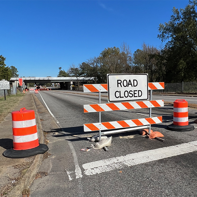 South Crater Road will close in both directions between Graham Road and Winfield Road from 6pm on Monday, December 19 to 6am on Tuesday, December 20. VDOT is continuing to work on the I-95 bridge over that area of Crater Road.