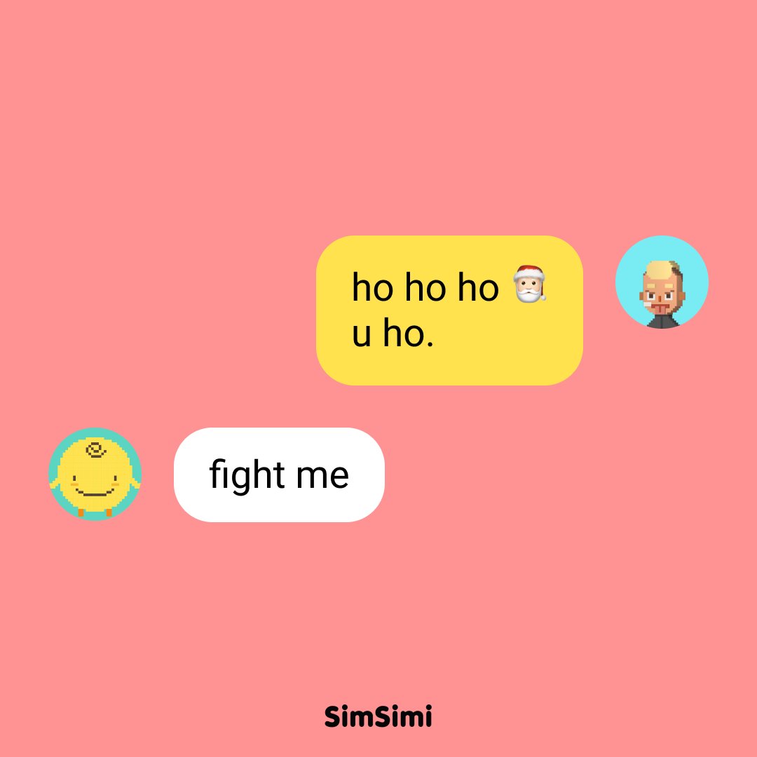 Don't ruin my holly jolly Christmas 🎄

Keep on ho ho ho'ing me only if you want to throw down. 

If you need to say it with your chest, find me on Discord 👇 where I keep it 💯

discord.gg/Yw3NMFpA2D