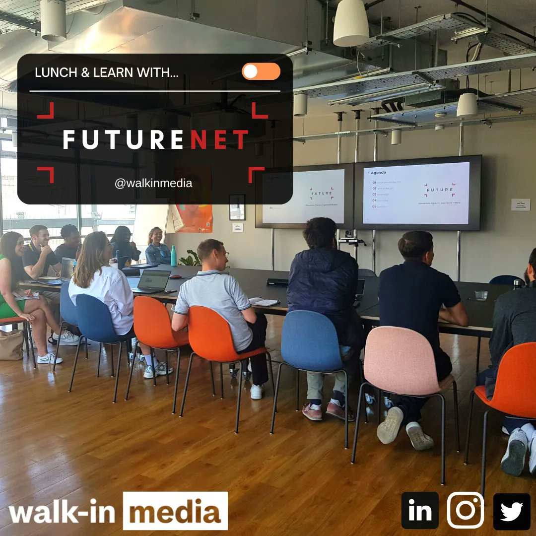media_walk's tweet photo. Thank you @futurenet for coming in for a Lunch and Learn with the team!

Looking to show off your business’ capabilities in a Lunch and Learn with us? Get in touch to make your booking!

Follow us for more updates!
#LunchandLearn https://t.co/agokXJFH9Q