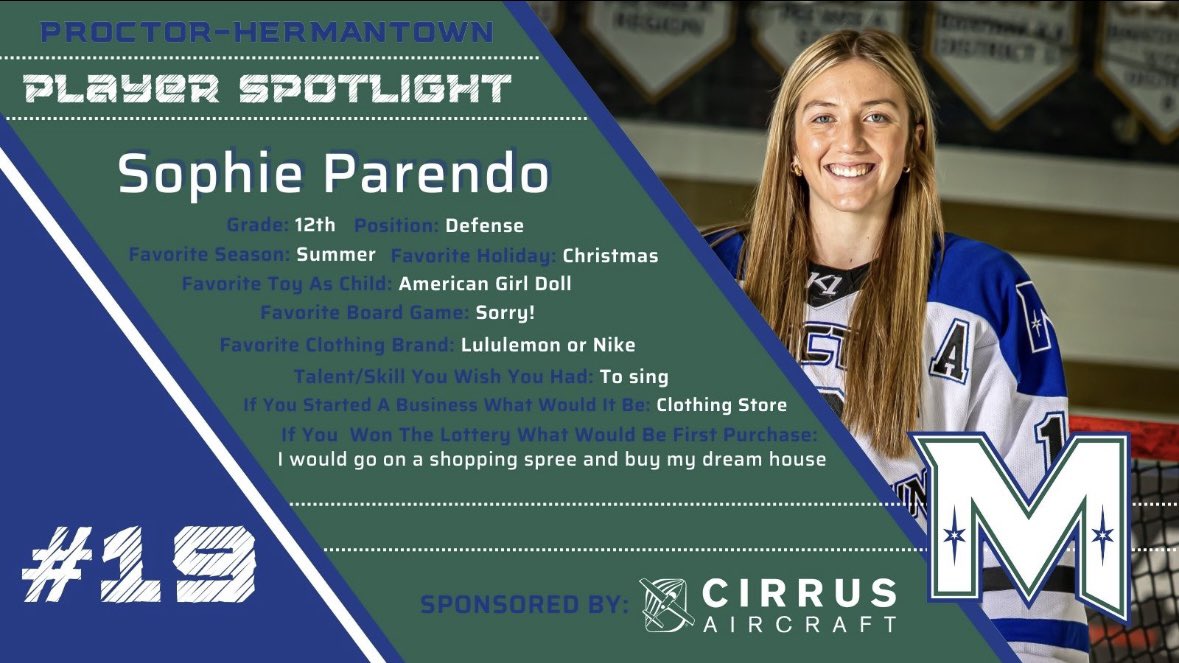 Happy Monday! Here are this week’s Mirage Player Spotlights brought to you by our platinum sponsor, Cirrus! Thank you for your support for our program this season!

Our Player Spotlights this week feature #5 Hailey Jussila, #7 Reagan Zywicki &amp; #19 Sophie Parendo!

📸<a href="/FreewayNorth/">Freeway North Photography</a>