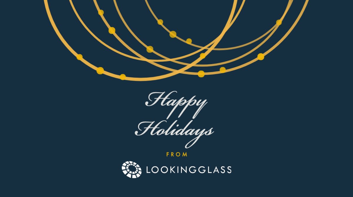 The holiday season is a time where we remember what we are grateful for and reflect on the past year's successes and challenges. We hope you'll take time to enjoy your family and friends and come back recharged in the new year -- just as our team will be doing. Happy holidays!