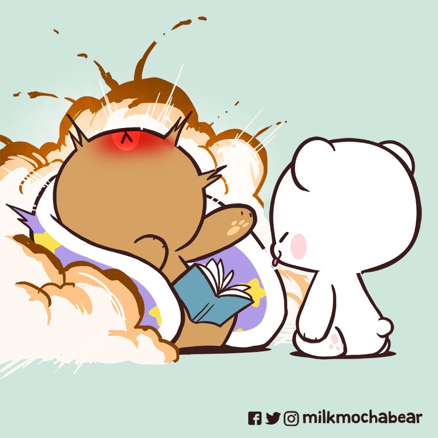milkmochabear's tweet photo. Silly Milk 🤭
---⠀⠀
Feel free to mention your loved ones~! ❤️
#milkmochabear
#milkandmocha https://t.co/m0u34eWscE