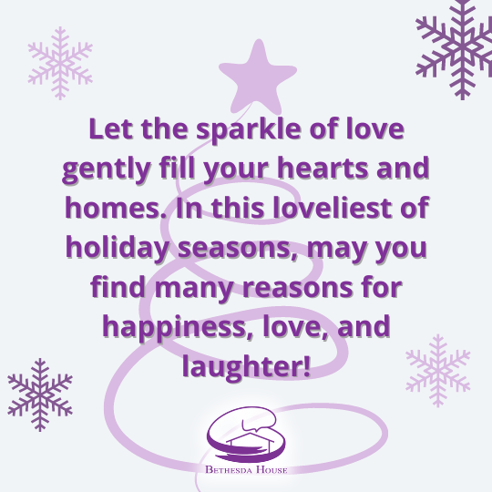 BethesdaHouseON's tweet photo. Let the sparkle of love gently fill your hearts and homes. In this loveliest of holiday seasons, may you find many reasons for happiness, love, and laughter!

#MondayMotivation #MondayQuotes #Quotes #Inspire #Monday #Motivation #LoveShouldntHurt #EndGBV #StopHT #EndVAW https://t.co/sSSudiJhJU