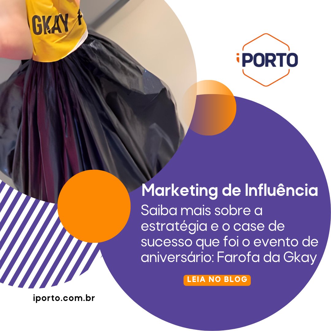iPORTO's tweet photo. Saiba mais sobre o Marketing de Influência e o motivo de o evento: Farofa de Gkay ser um case de sucesso. 

Leia no Blog: https://t.co/t5NFXurDx5 https://t.co/cGCioGsIMa