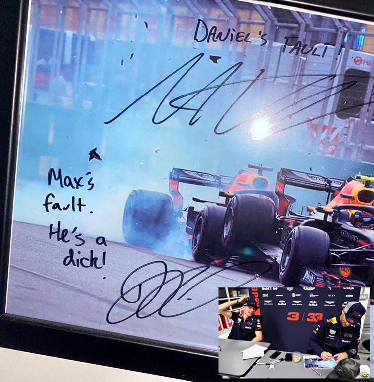 f1trollofficial's tweet photo. This autograph is priceless https://t.co/Ot4b4zIJBV