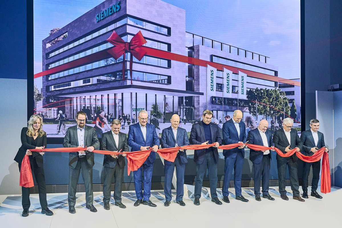 Wir haben ihn eröffnet🥳🥳 unseren Siemens Campus Erlangen 🤗 Vielen Dank allen Helfern, die dieses tolle Event möglich gemacht haben.🥰😘