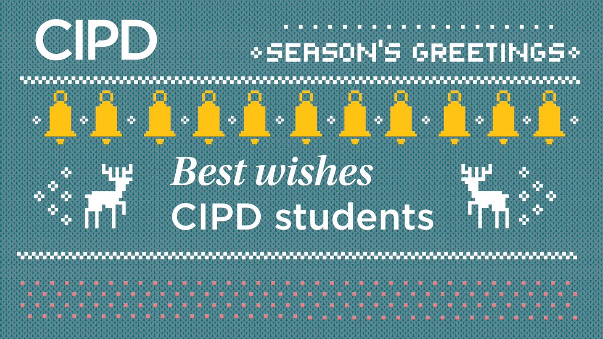 CIPDstudents's tweet image. Good luck to all our #CIPDstudents for their exams and end-of-year assignments. Studying during the festive season (and all year round!) can be tough, but you can do it! It&apos;ll be well worth it in the end 💪