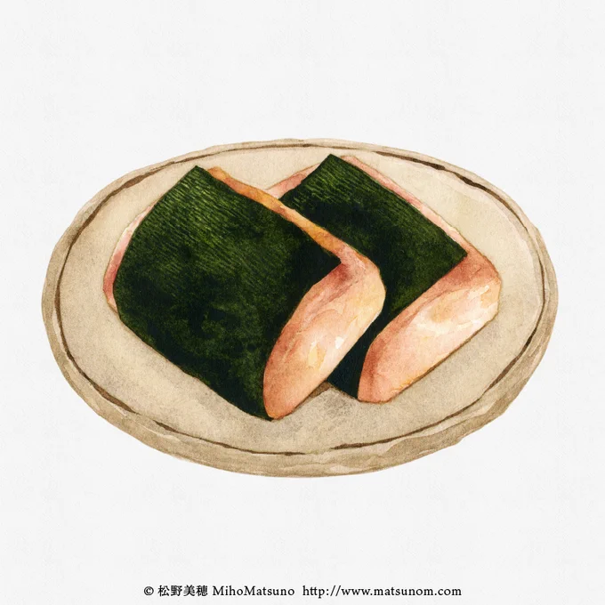 磯部焼き#AdobeFresco #透明水彩 #イラスト #illustration 