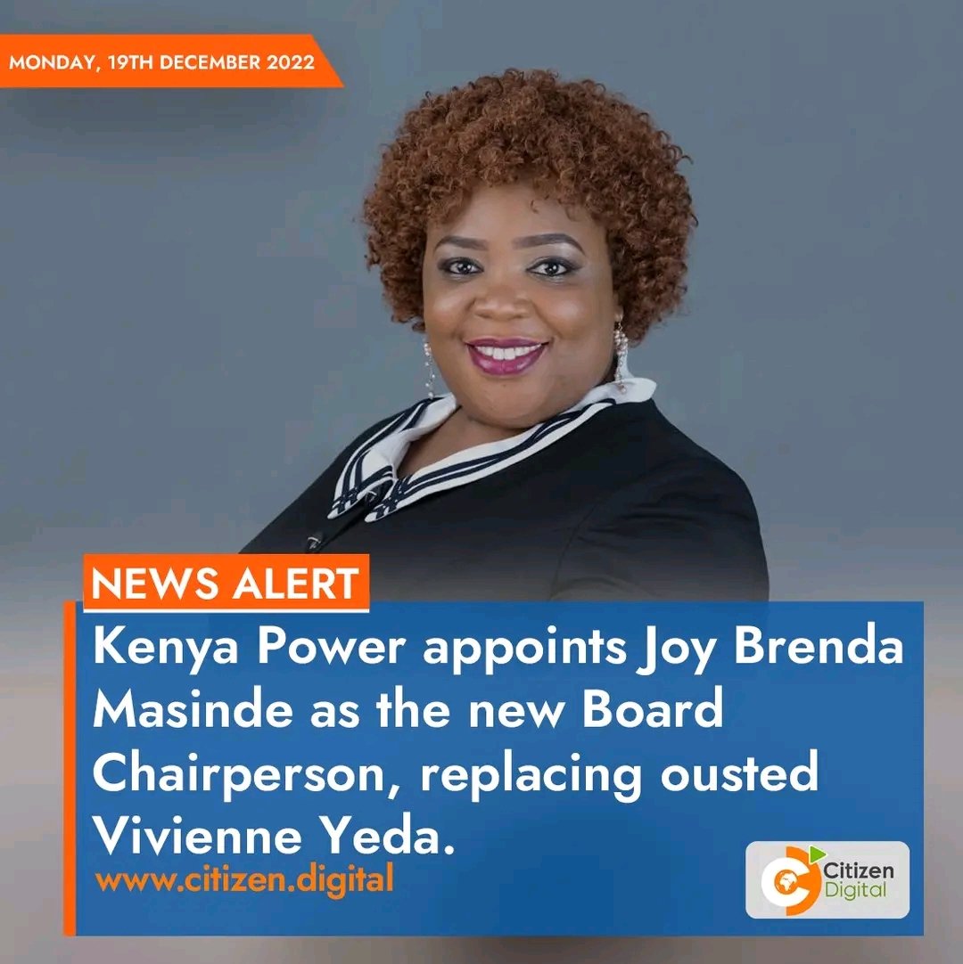 WomenRuto's tweet photo. #WomenForRuto Congratulates @Joymdivo upon being appointed by Kenya Power @KenyaPower as the new Board Chairperson. https://t.co/4XE3bznZ8T