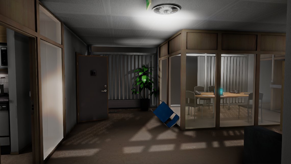 Distant_Beacon's tweet photo. Our #indiegames #AdventCalendar 18th entry: One Late Night by @BCStudio_dev. 
I remember seeing many let's plays of this game back in the day, so I wanted to give it a go myself!
You're a late night office worker who gets involved in a mystery. I won't spoil it, so give it a go! https://t.co/yB19HpDyC8