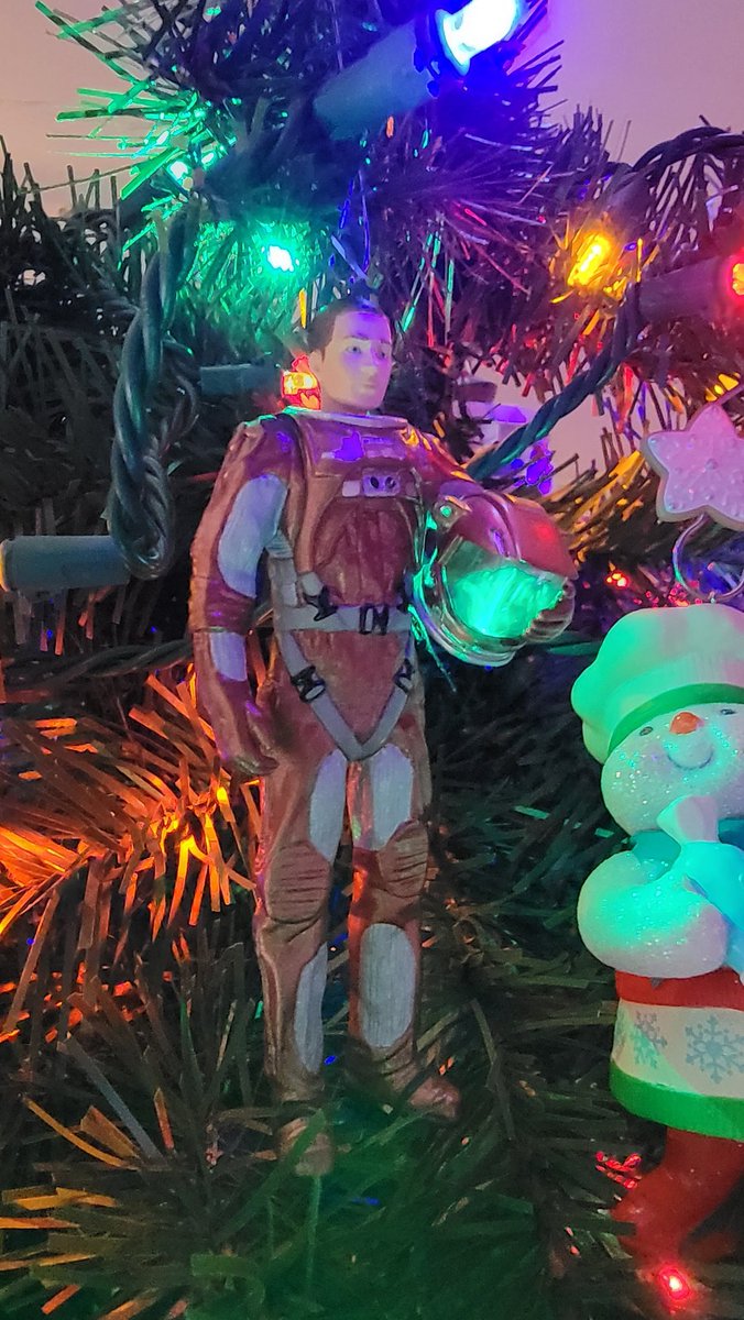 trekker21's tweet photo. 3rd day of Xmas Vacay! How is everyone??!! Today's ornament spotlight is on Trip Tucker, Roger & Jessica Rabbit, & Slave One! #MondaySelfie #Coffee #TripTucker #RogerRabbit #JessicaRabbit #SlaveOne #STEnterprise #WhoFramedRogerRabbit #StarTrek #Hallmark #StarWars #BobaFett https://t.co/17xdFKoY2V