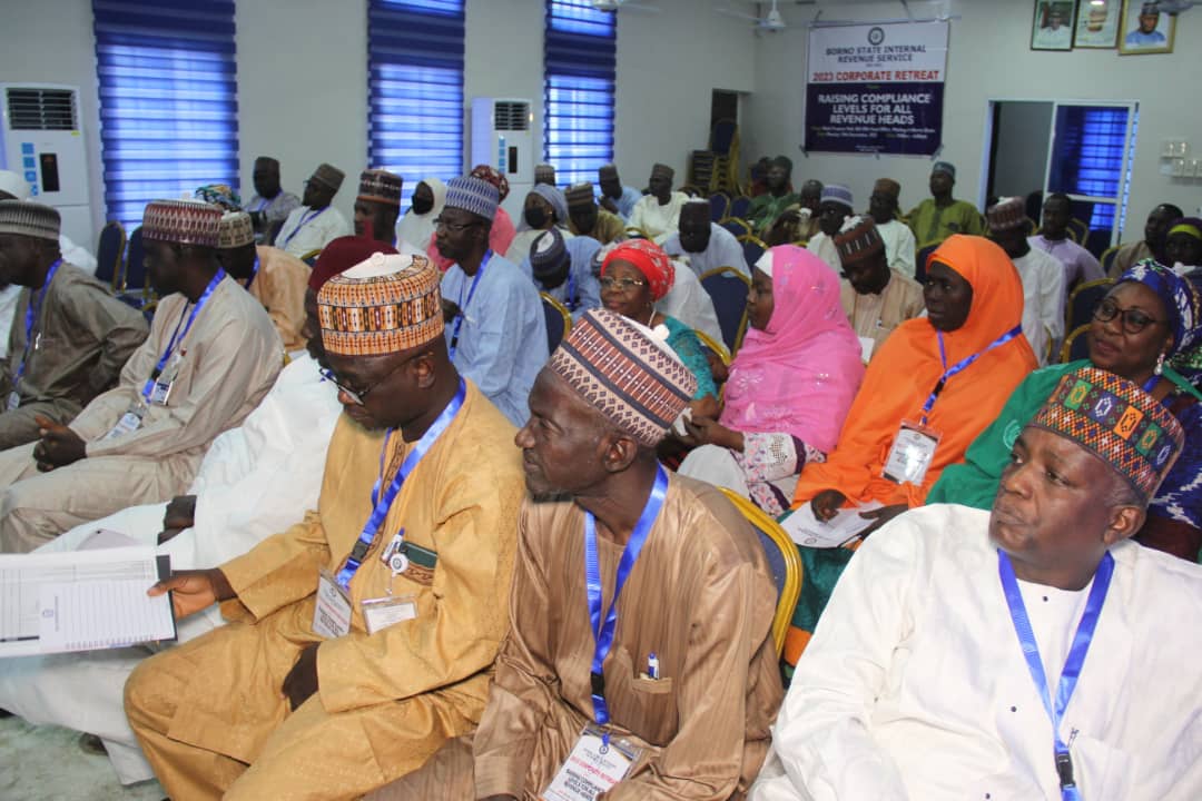 BO_IRS's tweet photo. The EC BO-IRS welcomed participants for the retreat and called for a robust and productive engagement from participants that will bring about ideas for the continued growth and development of IGR in Borno state. https://t.co/busOh0VmF9