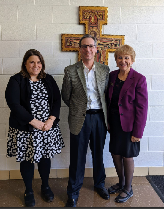 PACT Director Chris Keavy visited last week with @TheBCHSCougars Assistant #Principal (and PACT 9 Grad) Megan dos Santos and President Kathy St. Laurent. PACT❤️'s the South Coast!

#committment #enthusiasm #teacherlife #community