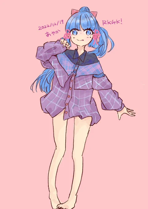rkgk綾華ちゃん!!#原神 #神里綾華 