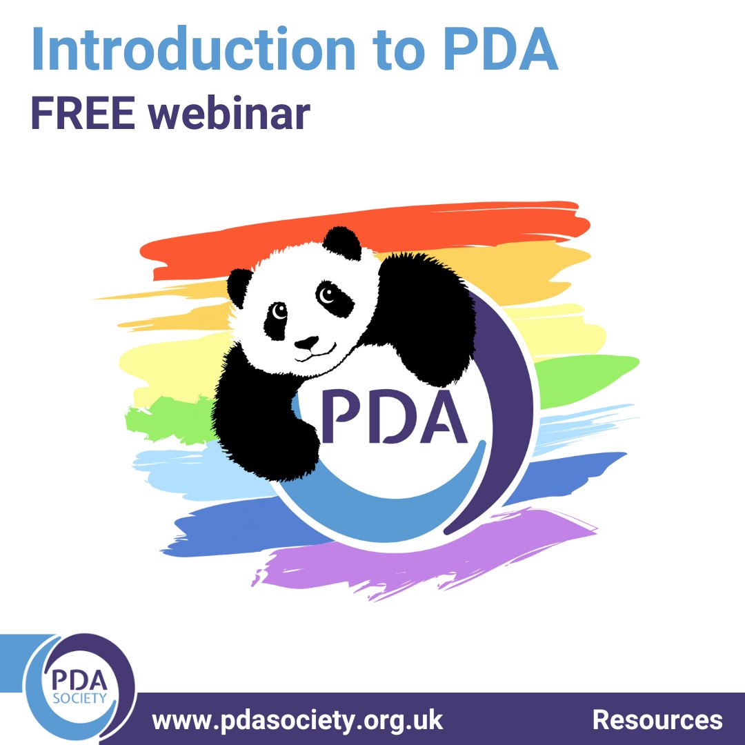 PDASociety's tweet photo. Throughout December we're re-sharing some of our key resources. The next #ResourceRecap we'd like to share is our FREE 20 minute introductory webinar about #PDA which covers lots of useful information.
Watch here: https://t.co/uYlc5FMy9t or on YouTube: https://t.co/X7cYPVn9r8 https://t.co/ECKkBeIF5S