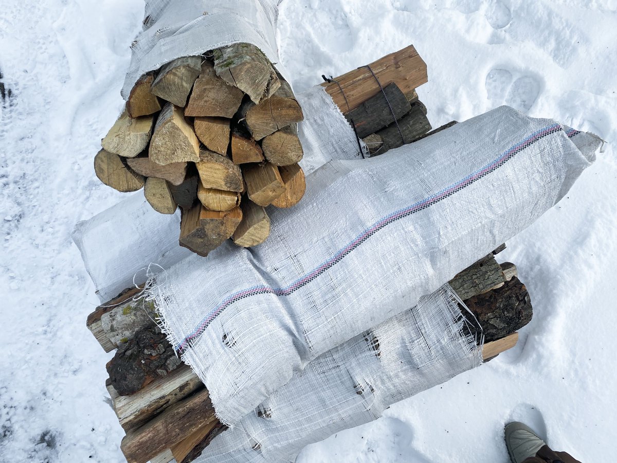 UkraineEugenia's tweet image. So we've ordered 5 packs.

if we heat house ONLY with wood twice a day - it will cover 5-day period.
However, I hope that we will have a power for at least 8 hours a day and heating will be mixed.

Shall see:)

#lifeinukraine #poweroutage #noelectricityinukraine #Ukraine #Ucrania