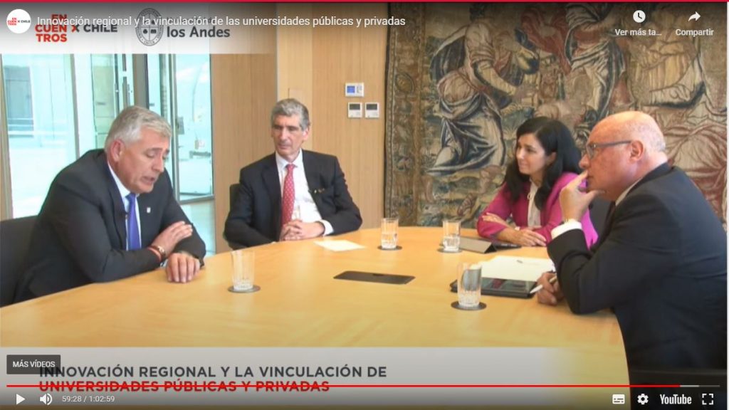 uandes's tweet photo. 👉 @EncuentrosxCL reunió a rectores del norte, centro y sur de Chile para hablar sobre innovación y colaboración universitaria: https://t.co/rGoSAp5B13 https://t.co/w88xKyEQ1R