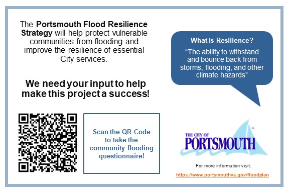 Make sure the city knows if flooding impacts your area as they develop their flood plan for the years to come.