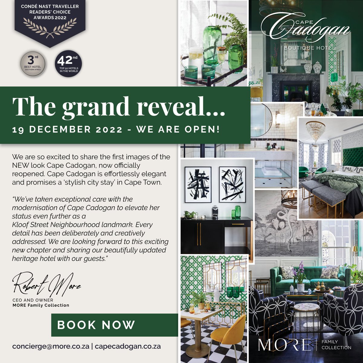 MORE_Collection's tweet photo. Cape Cadogan is officially open! With flairs of art decor and paired with a brand new restaurant, Upper Union, we are here to make your stay one to remember!

📍Cape Cadogan Boutique Hotel part of @morefamilycollection

#MOREFamilyCollection
#CapeCadogan
#CapeTownHotels https://t.co/IlXkVwOCK4