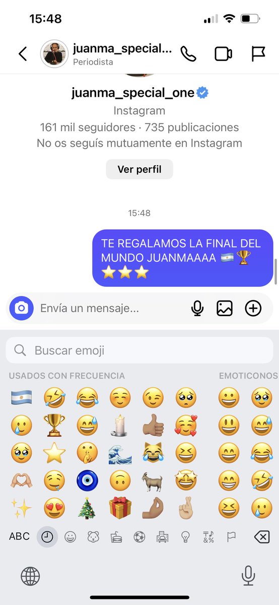 Me estoy tomando el tiempo de responderle a todos los hdp que iban en contra de argentina
Lo leerán? Claro que no, pero yo hoy duermo mejor