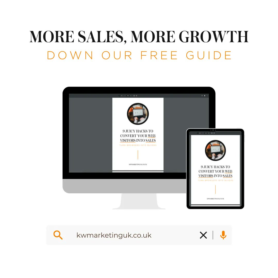 2023 🚀

After an indulgent festive season, sometimes January can feel a bit flat. We're here to help you start off 2023 with a bang! Our 9 juicy hacks to convert #webvisitors to converting #customers is exactly what you need to reset &amp; refresh 👇🏻 
kwmarketinguk.co.uk/9-juicy-hacks-…