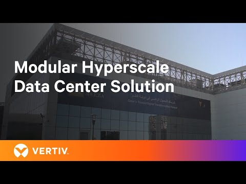 Vertiv's tweet image. When @MEEZA needed 4.9 megawatts (MW) of computing power in 14 months, it looked for an integrated #modulardatacenter solution. This video shows how #Vertiv used its modular #datacenter solution to meet this tight deadline. ms.spr.ly/6010eMzsi