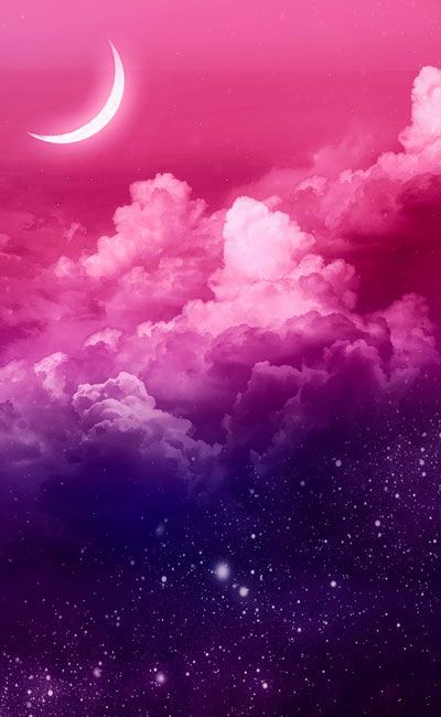 A3sth3ticallyX's tweet photo. #aesthetic #Pink #clouds #Stars #moon #background #prettyaesthetic https://t.co/zeAHRMUH11