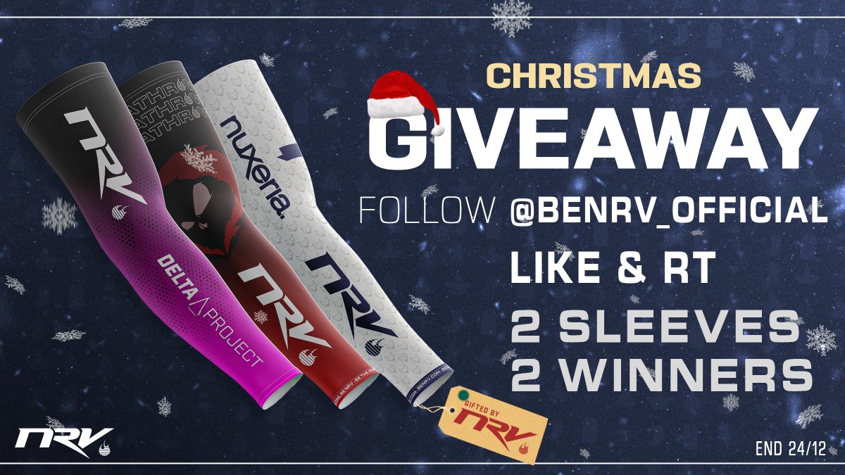 BeNRV_Official's tweet image. ⚠️THIRD CHRISTMAS GIVEAWAY ⚠️

💪2 LIMITED EDITION SLEEVES💪
🏆2 WINNERS🏆

✅Follow @BeNRV_Official
🔂RT
✍Comment 1 friend

🛑End 24/12/2022