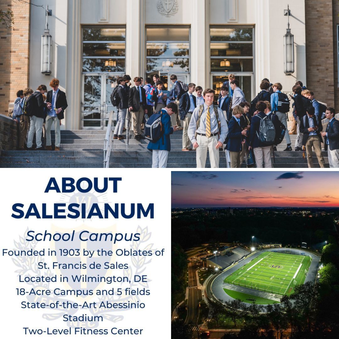 Have you been inside Salesianum? It is a great place to learn and a welcoming community. Find out the opportunities we provide to educate the whole person and help each student develop a lifelong love of learning: hubs.ly/Q01w5fyn0. 📸 @BTSargent