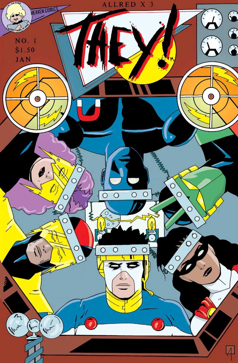 THE COMICS JOURNAL on Twitter "Michael Allred is busy. New Superman