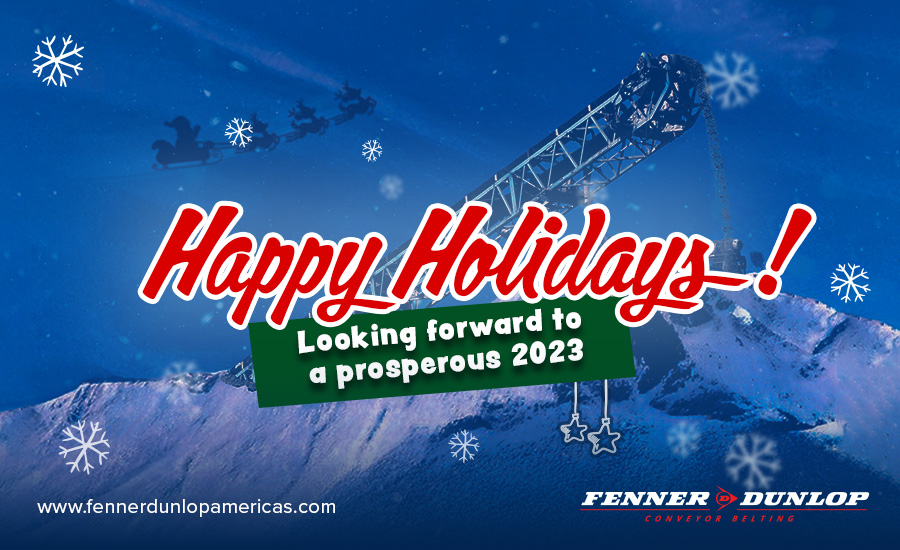 FennerDunlop's tweet photo. Fenner Dunlop wishes you peace, prosperity, health and great happiness this joyous holiday season and during the year ahead. Let's continue to support each other in 2023! 🎄🎁☃️

#fennerdunlop #northamericanmade #conveyorbelt #conveyorbelts #conveyorbelting #bulkmaterialhandling https://t.co/vEmCEtqw5S