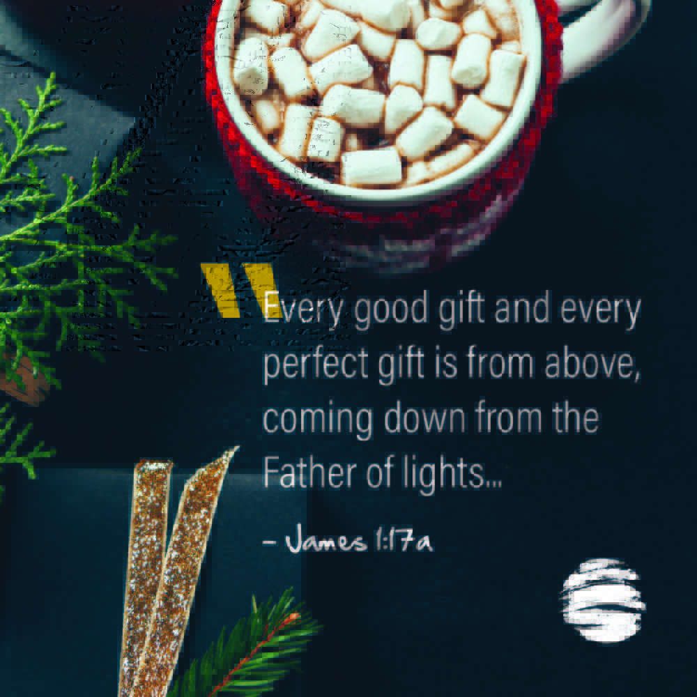 "....with whom there is no variation or shadow due to change!" (James 1:17b, ESV). 

Spend time today to reflect on all God has done for you in this season, and thank him for his wonderful gifts. 
#crossworld #noleastreached #allprofessions1mission #giving