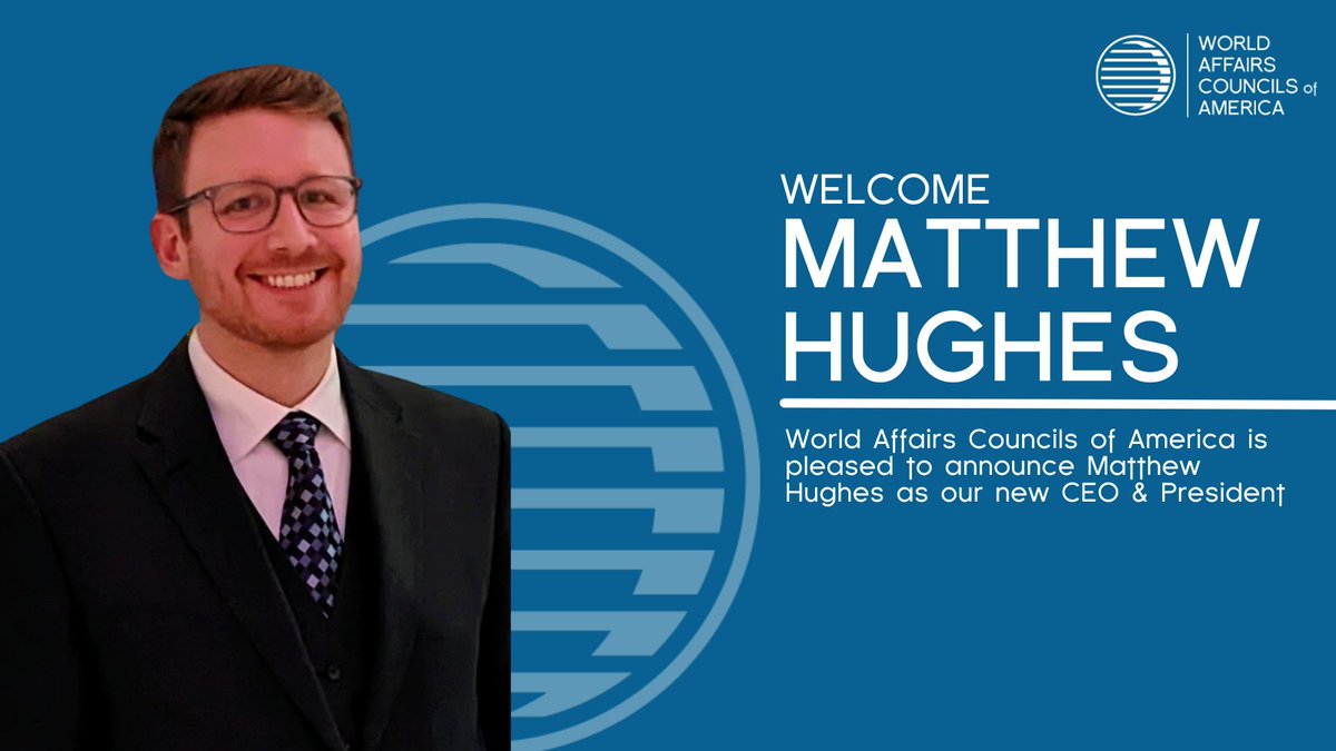 We are excited to introduce Matthew Hughes as our next President and CEO! Read more: files.constantcontact.com/5ffa0d27001/9a… #WACA #CEO