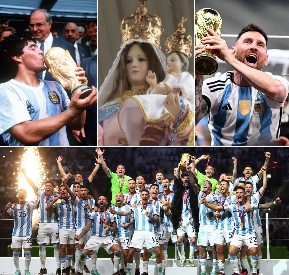 lavozdejujuy's tweet photo. La copa del mundo de Qatar terminó con el mito de la promesa del '86 a la virgen de Punta Corral en Tilcara --> https://t.co/27hy4bi8kA
#FinDelMito
#ArgentinaCampeón
#GraciasVirgencitaIgual
#PorTodosNosotros https://t.co/m475Ke2DhL