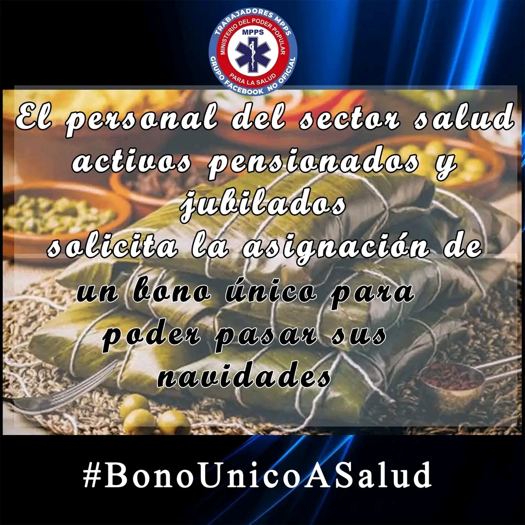 MurilloLismar's tweet photo. #BonoUnicoASalud https://t.co/5i31wo9Grc
