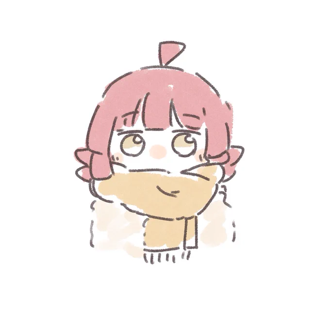 もふもふのあたたかい服着てほしさ 