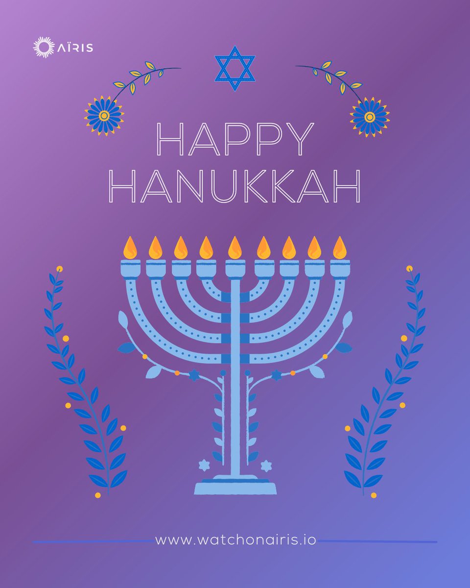 From all of us at AÏRIS, Happy Hanukkah! Explore our latest featured events perfect for the holidays at watchonairis.io 

#Opera #HappyHanukkah #WatchOnAiris